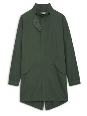 ZADIG & VOLTAIRE Oversized Unisex Utility Trench Jacket Sz XS/S NWT $548!!